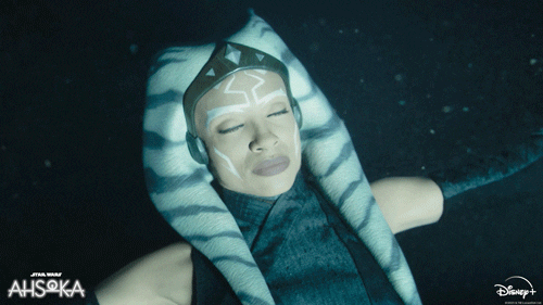 Rosario Dawson Float GIF by Star Wars