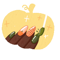 Halloween Hand Sticker by Majida Cosmetics