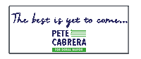 PeteCabrera city pete doral teampete Sticker