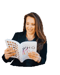 createyourpotential book reading rebeccachalson womenwhorise Sticker