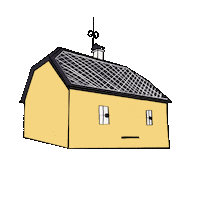 Happy House Sticker