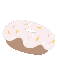 Donut Sticker by Sweet & Deco