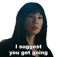 Get Going Lucy Liu Sticker by Red One Movie