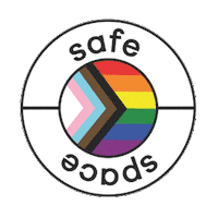 Safe Space Rainbow Sticker by ASOS