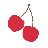 Cherry Market Sticker by Scribble Kids Books