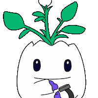 Lets Go Waiting Sticker by Magic Eden