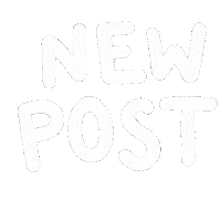 Flower New Post Sticker