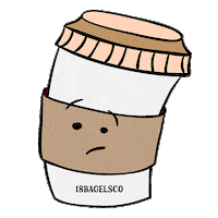 jomely18bagels coffee monday cafe emotion Sticker