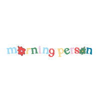 Morning Person Sticker