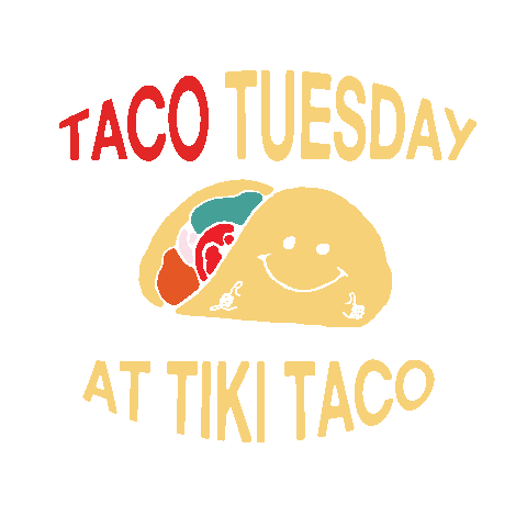 tikitaco_kc tuesday tacotuesday tikitaco Sticker