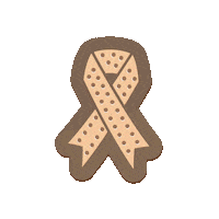 AddictionAgency boobs cancer breastcancer ribbons Sticker