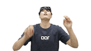 Wink Glasses Sticker by kovopr