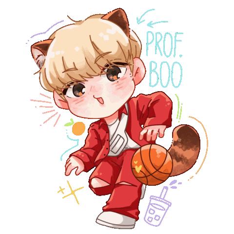 Boo 세븐틴 Sticker