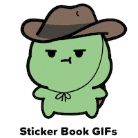 Wild West Cowboy Sticker by Sticker Book iOS GIFs