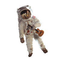 Space Travel Spinning Sticker by Yousician