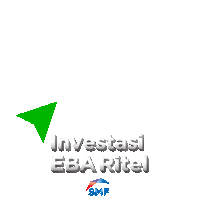 ptsmfpersero invest stonks chart rumah Sticker