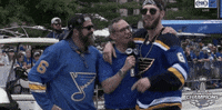 ice hockey blues parade GIF by NHL