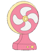 Ventilator Abkühlung Sticker by Kugelzwei