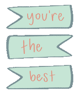 Youre The Best Sticker