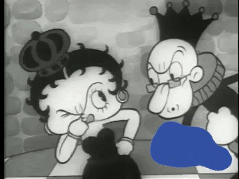 Sassy Black And White GIF by Fleischer Studios
