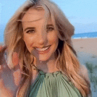 Emma Roberts Giggle GIF