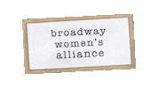 broadwaywomensalliance women theatre broadway womxn Sticker