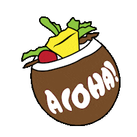 TraderVics tiki mai tai maitai tradervics Sticker