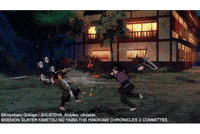 Video Game Fighting GIF by Demon Slayer: The Hinokami Chronicles 2