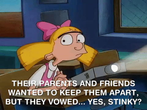 hey arnold nicksplat GIF