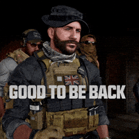 Good To Be Back Fist Bump GIF by Call of Duty