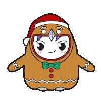 Merry Christmas Ghost Sticker by Boo