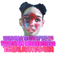 fka twigs pink STICKER by Matt Osio