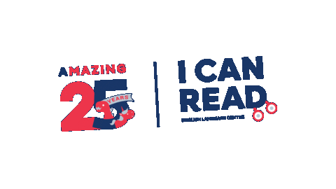 25Th Anniversary Sticker by I CAN READ INDONESIA