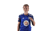 Womens Football Kiss Sticker by Barclays FAWSL