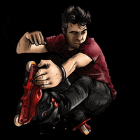 skamidan skating daniel skates roller skates GIF