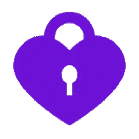looveli secret content creator lock secure Sticker