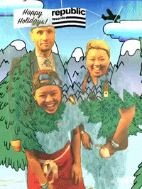 framebeta GIF by Republic Records Holiday Party GIFs