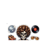 Halloween Emocionado Sticker