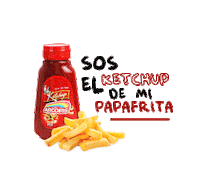Arcoirispy comida salsa mate te Sticker