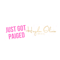 Weddingdress Sticker by Hayden Olivia Bridal