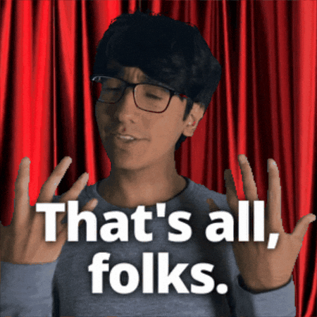 Thats All Goodbye GIF