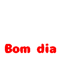 Bom Dia Sticker