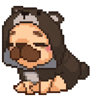 Dog Pixel Sticker