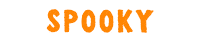 Halloween Text Sticker