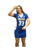 Womens Lacrosse Love Sticker by Delaware Blue Hens