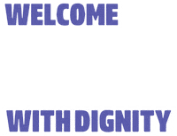 Families_Belong_Together immigration asylum welcome with dignity Sticker