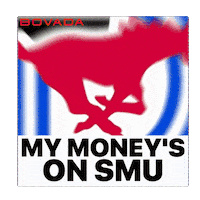 Smu Football Sticker by Bovada