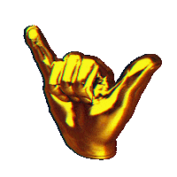 3D Hang Loose Sticker by Slim Jim