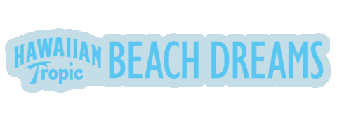 summer beach Sticker by Hawaiian Tropic Fragrances