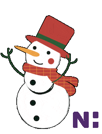 Christmas Snow Sticker by Novant Health